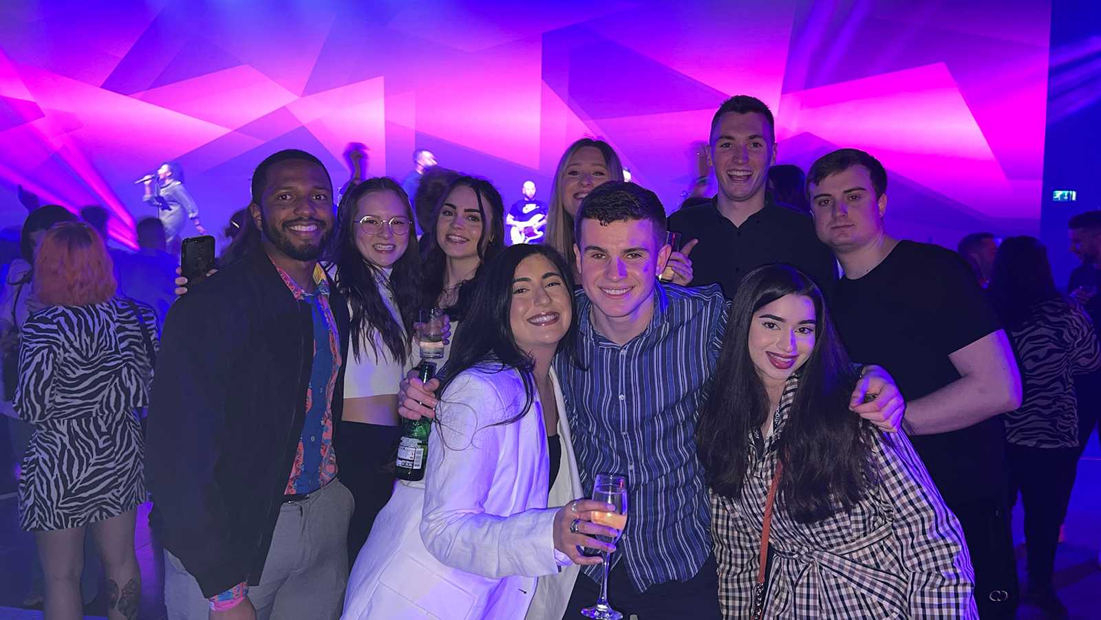 A handful of grads and apprentices at the annual Autotrader conference A handful of grads and apprentices at the annual Autotrader conference